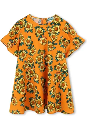 Kenzo Kleid mit Blumen-Print
