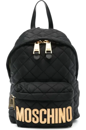 Moschino Gesteppter Rucksack mit Logo