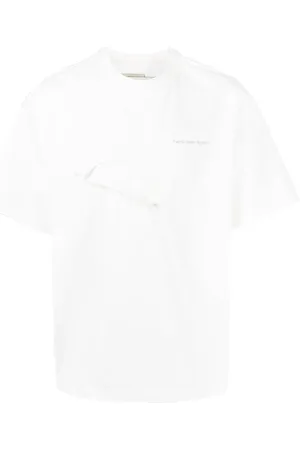 Feng Chen Wang T-Shirt im Patchwork-Look