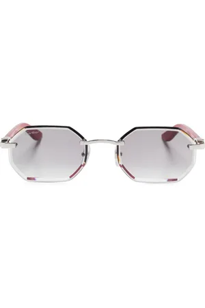 Cartier Sonnenbrille mit geometrischem Gestell