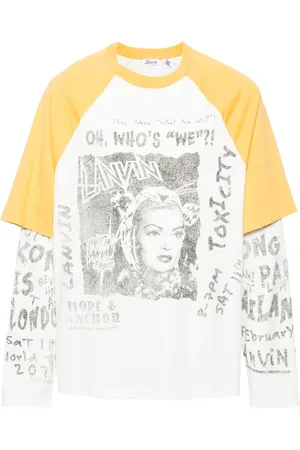 Lanvin X Future T-Shirt im Layering-Look