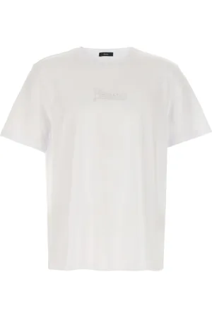 HERNO T-Shirt mit Logo-Stickerei