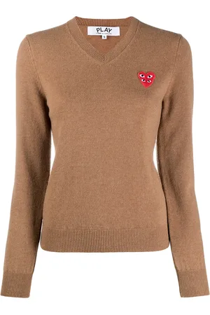 Comme des Garçons Pullover mit Logo-Stickerei