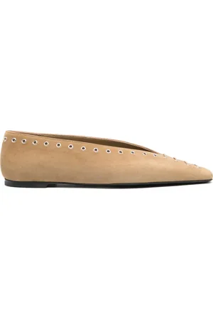 Totême Ballerinas aus Wildleder