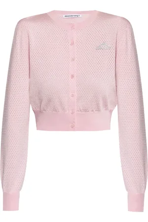 Alexander Wang Cardigan mit gummiertem Logo