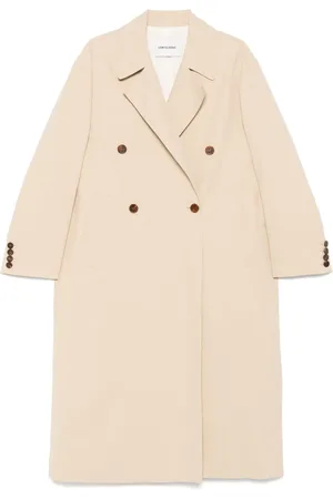 Low Classic Doppelreihiger Trenchcoat