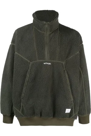Wtaps Fleecepullover mit Stehkragen
