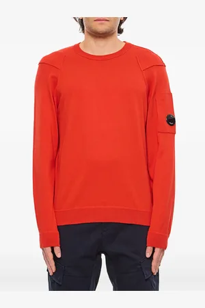 C.P. Company Sweatshirt mit Logo-Patch