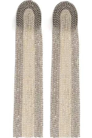 Fabiana Filippi Chandelier-Ohrringe mit Perlenkette