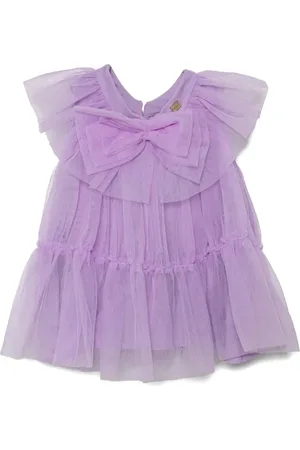 Pinko Tüllkleid mit Schleifendetail