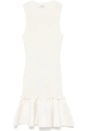 Sandro Gestricktes Midikleid
