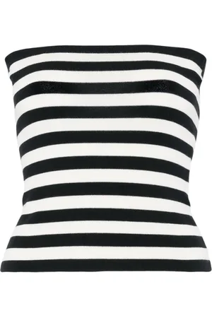 ERIC BOMPARD Trägerloses Cropped-Top