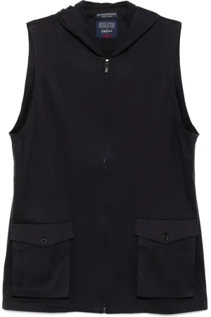 YOHJI YAMAMOTO Kapuzenjacke mit Reißverschluss