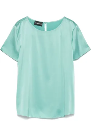 Emporio Armani T-Shirt aus Satin