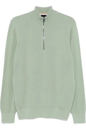 HUGO BOSS Pullover mit Reißverschluss