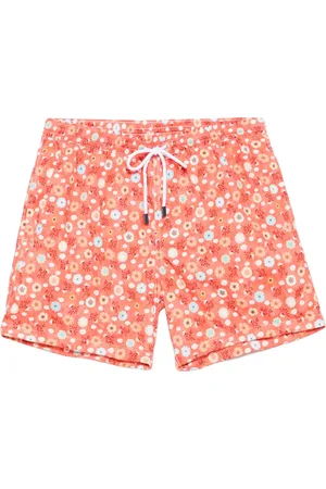 BARBA Badeshorts mit Blumen-Print