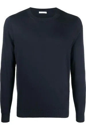 Malo Strickpullover mit gerippten Bündchen