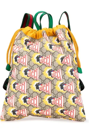 Gucci 2016-2025 GG Supreme Baboon Kinderrucksack