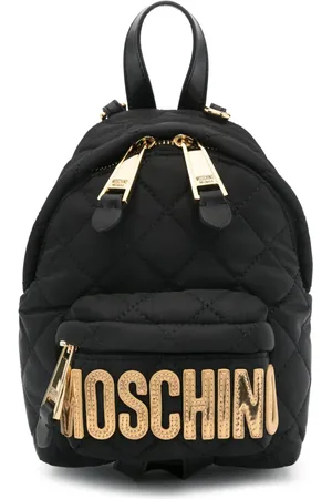 Moschino Gesteppter Rucksack mit Logo