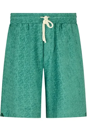 Drôle de Monsieur Shorts mit Monogramm