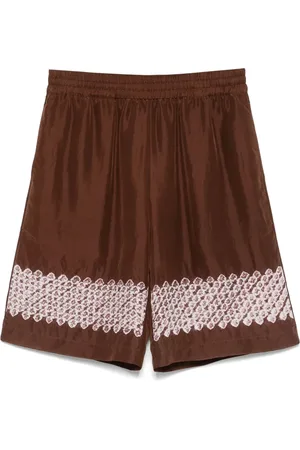 Feng Chen Wang Shorts mit grafischem Print