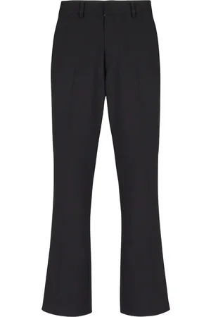 Balmain Ausgestellte Cropped-Hose aus Krepp