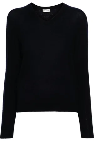 Saint Laurent Strickpullover mit V-Ausschnitt