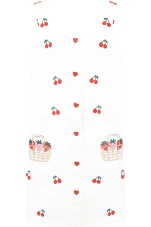 Stella McCartney Kleid mit Kirschmotiv
