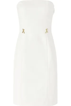 GENNY Schulterfreies Midikleid