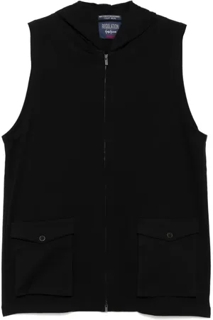 YOHJI YAMAMOTO Kapuzenjacke mit Reißverschluss