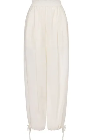 Serafini Tapered-Hose aus Seide