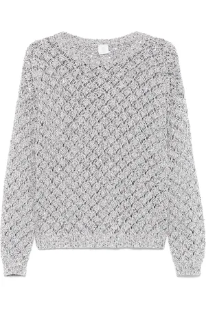ELEVENTY Pullover mit Pailletten