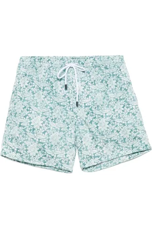 BARBA Badeshorts mit Blumen-Print
