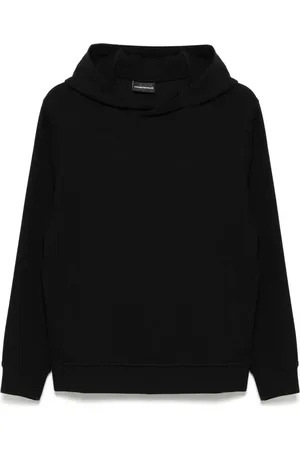 Emporio Armani Hoodie mit Logo-Patch