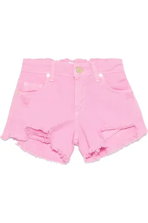 MISS GRANT Shorts mit ausgefranster Krempe