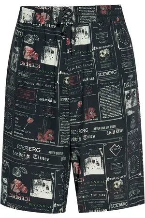 Iceberg Shorts mit Print