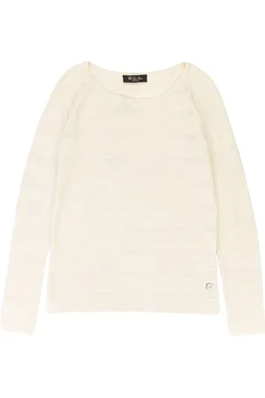 Loro Piana Kaschmirpullover mit U-Ausschnitt