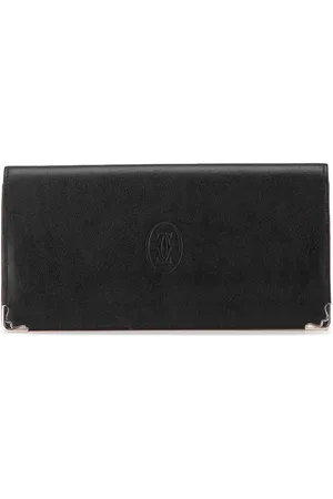 Cartier 20th Century längliches Must de Portemonnaie aus Leder