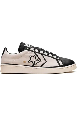 Converse X Joshua Vides Pro Leather OX "Natural Ivory" Sneakers