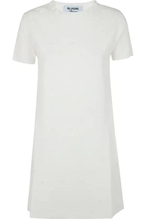 Blugirl Kleid mit Rundhalsausschnitt