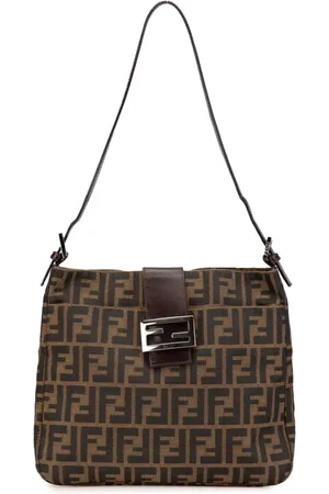 Fendi 2000-2010 Zucca Canvas Schultertasche