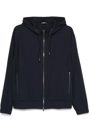 HERNO Hoodie mit Logo-Patch