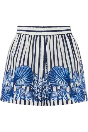 Alberta Ferretti Gestreifte Shorts