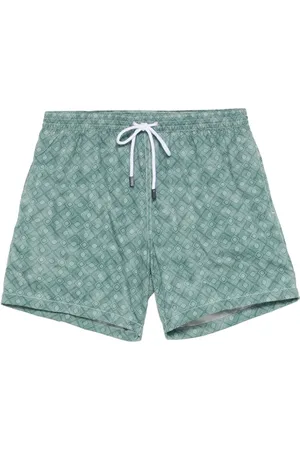 BARBA Badeshorts mit grafischem Print