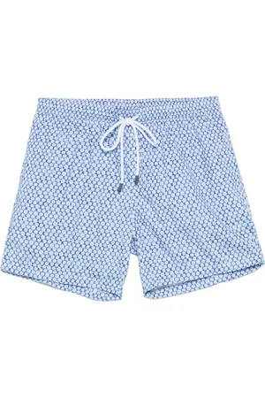 BARBA Badeshorts mit Blumen-Print