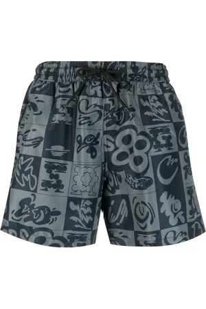 GCDS Badeshorts mit Schachbrettmuster