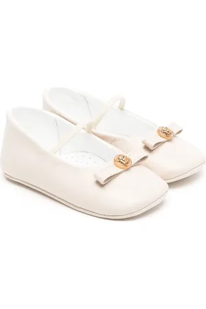 VERSACE Ballerinas aus Leder