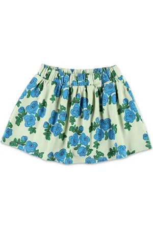 Mini Rodini Skaterrock mit Rosen-Print