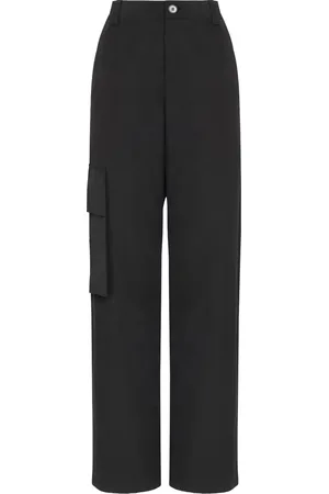 Uma Raquel Davidowicz Hoch sitzende Cargohose