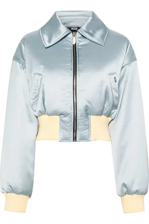GCDS Cropped-Jacke mit Logo-Patch